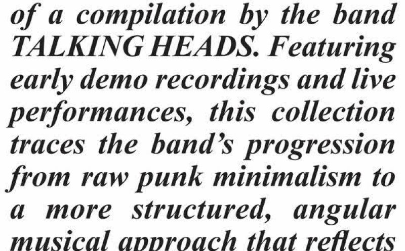 Love Goes to a Building on Fire (CBS/Columbia Demo)