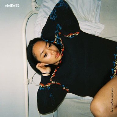 Last night's mascara