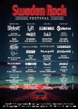 Sweden Rock Festival 2025