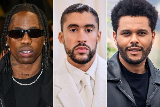 Travis Scott, Bad Bunny, The Weeknd